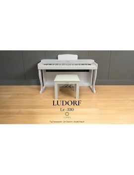 LUDORF Le330 Dijital Piyano  Ahşap Tabure HEDİYE